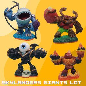 Skylanders - Giants Character Figures Activision - Lot of 4